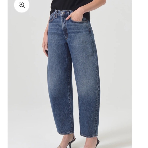 Agolde High Rise Balloon Jean in Control - Picture 2 of 6